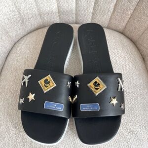 Women's Jeslyn Bon Voyage Embellished Slide Sandals